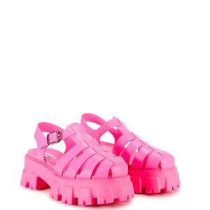 🩷 EUC STEVE MADDEN Echo Womens Platform Sandals | Size 8.5 🩷